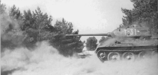Soviet 16 tank corps T-34-85