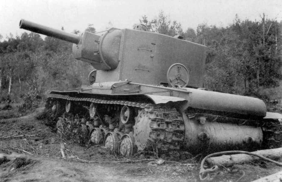 foto ww2 USSR KW-2 tankas RKKA штурмовой танк