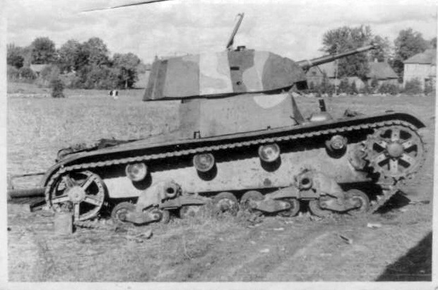 photo ww2 T-26E different variants USSR