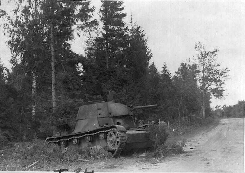foto photo ww2 WWII shielded T-26E USSR