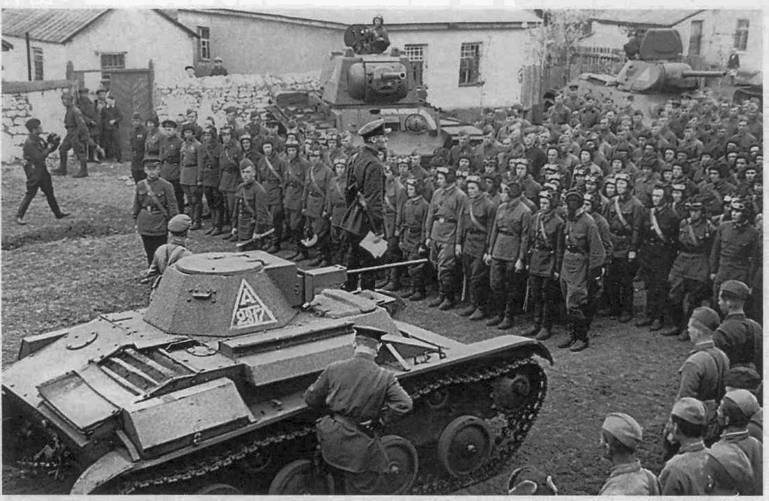 WW2 image USSR T/60 Т/60 T-34 KV-1