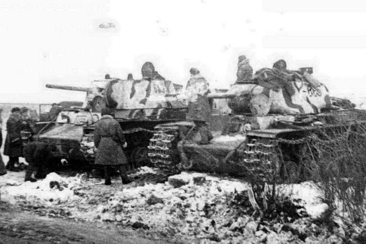 КВ 46-го гвардейского тяжелого танкового полка