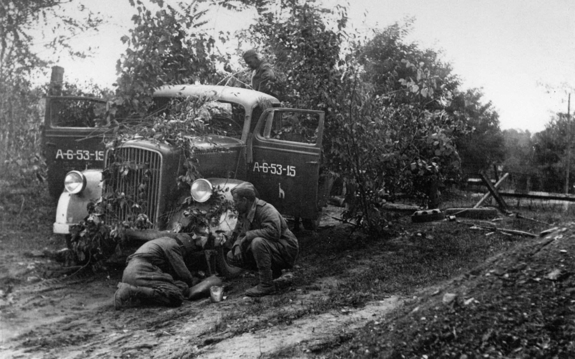 немецкие грузовики второй мировой войны