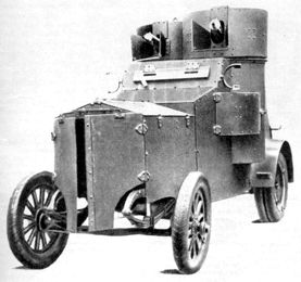 photo WW1 Armoured Cars