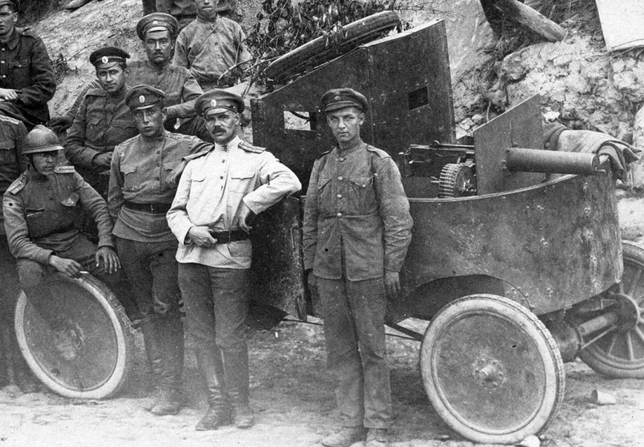Ford Foreign Armoured Units in Russia during WWI photo