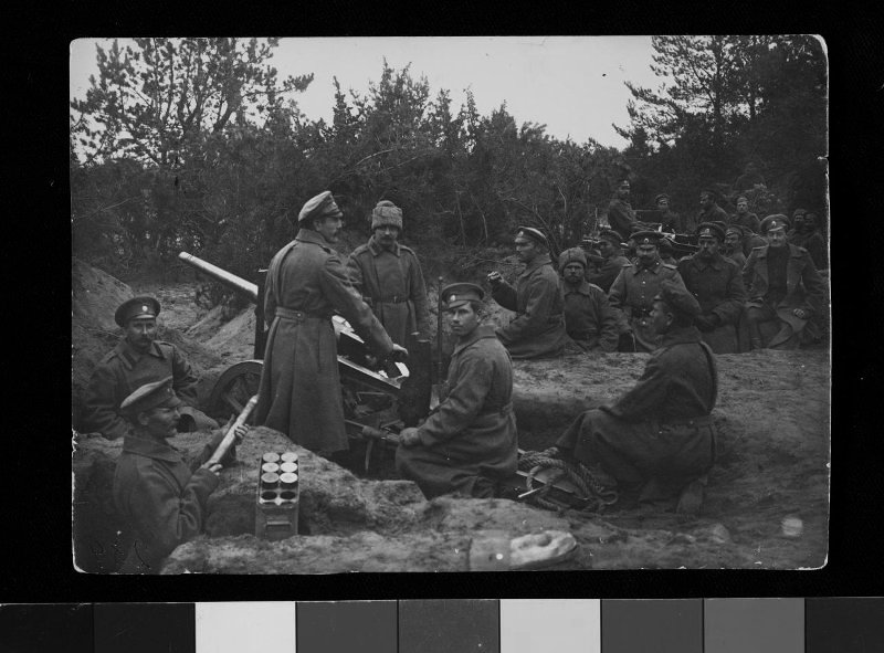 WWI foto I Мировая война. Бронебойные пушки РИА