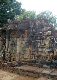 foto Angkor Thom Elefants Terrace