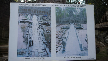 Angkor before and after conservation