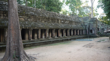 photo Angkor, inainte si dupa restaurare