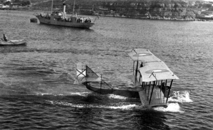 WW1 foto Rosyjski wodnosamolot latajacych lodzi M-5 Grigorovich
