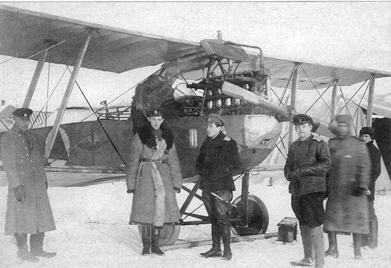 Самолет Ханса-Брандербург Ц-1 белых войск
