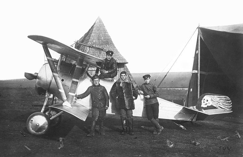 foto Russische jager Nieuport 17