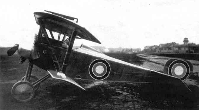 Aviao caca russo Nieuport XI foto.