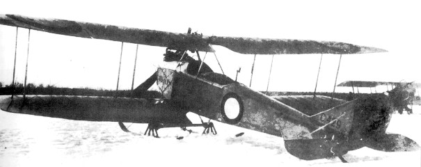Rumpler C.I vliegtuig in het Rode Leger